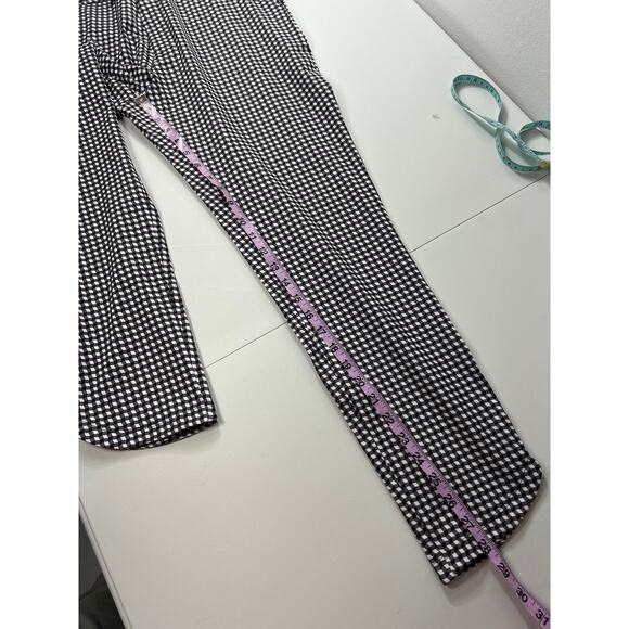 New Peter Millar Women's Surge Gingham Print Performance Ankle Golf Pants Active - Picture 10 of 11